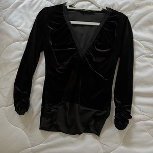 Zara black bodysuit